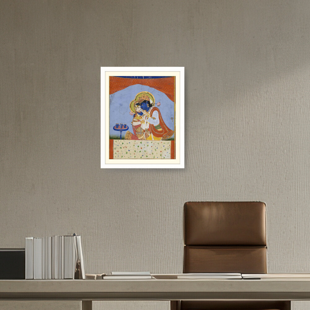 Krishna And Radha - WALL MOUNT FRAME