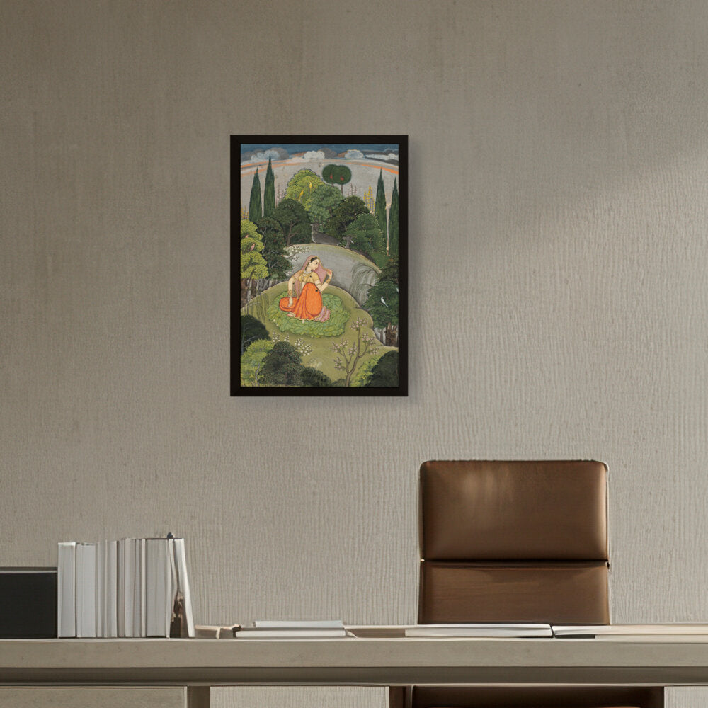 Utka Nayika - Framed Canvas