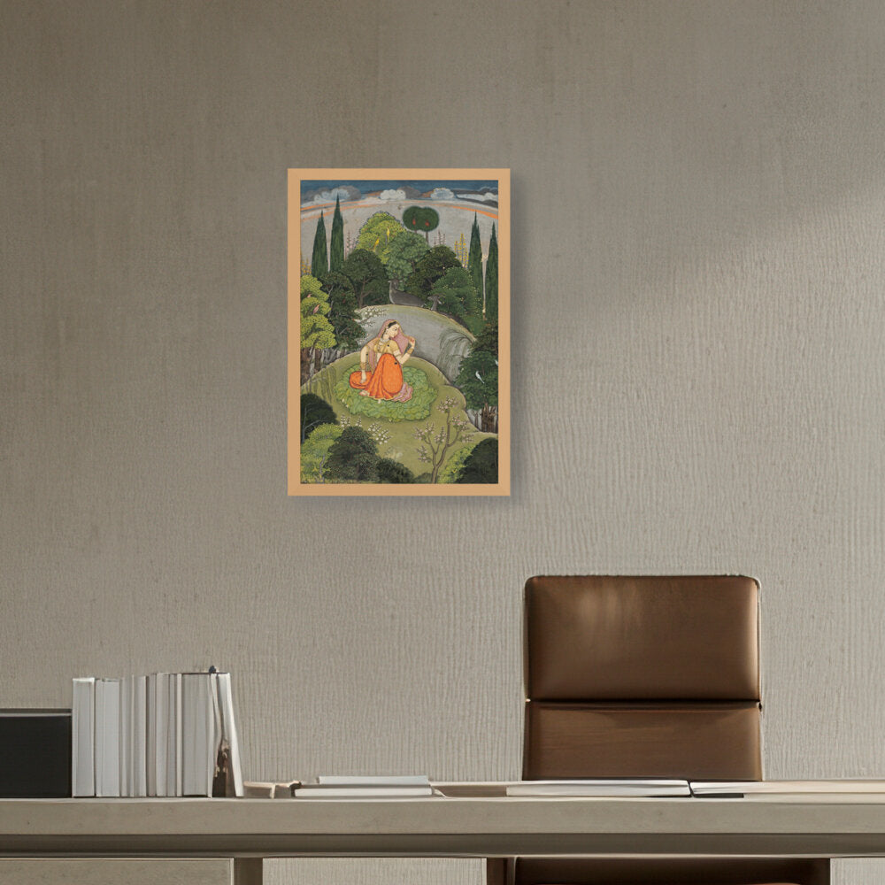 Utka Nayika - Framed Canvas
