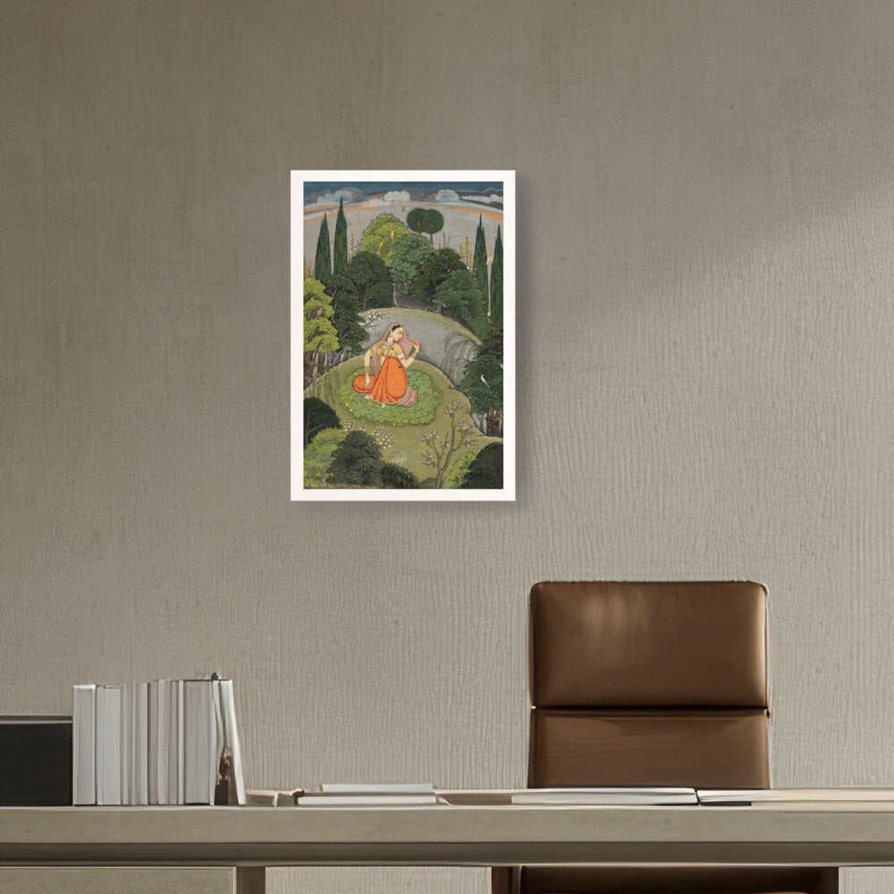 Utka Nayika - Framed Canvas