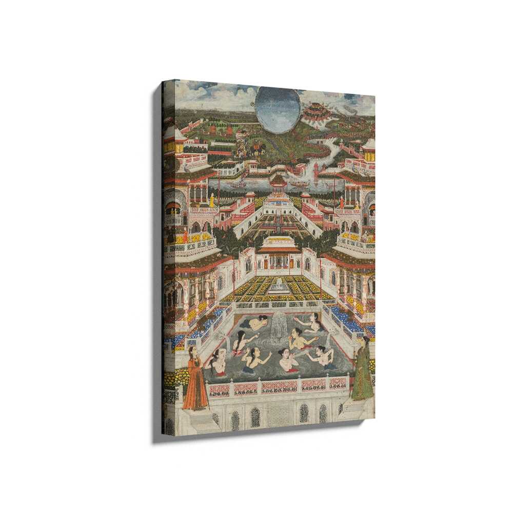Picasoul - Picasoul Curated - Ladies Bathing Before An Archi - Wall Decor