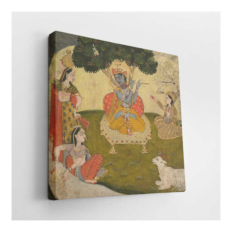 Picasoul - Picasoul Curated - Krishna And Gopis - Wall Decor