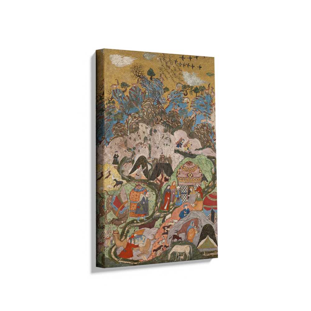 Picasoul - Picasoul Curated - Encampment In The Mountains - Wall Decor