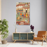 A Man Dips His Hand - Acrylic Wall Photo