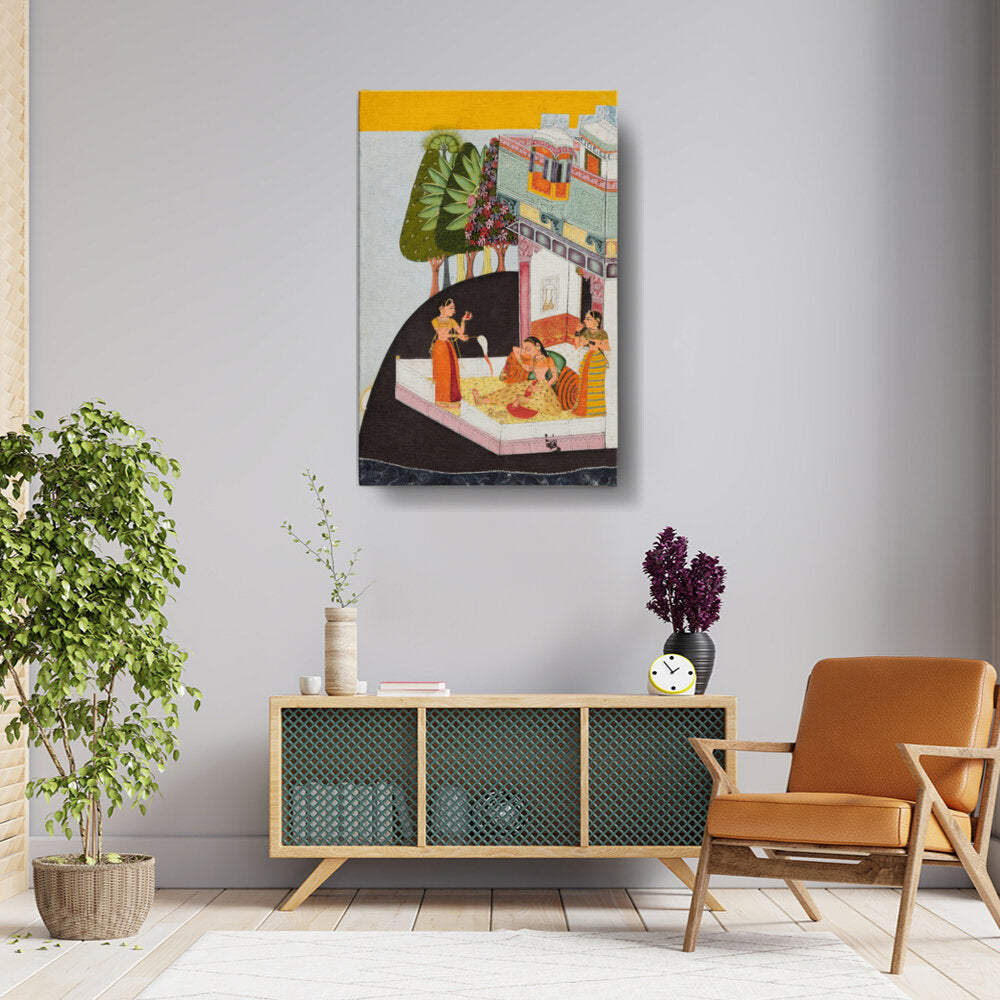 A Disconsolate Lady On A Terra