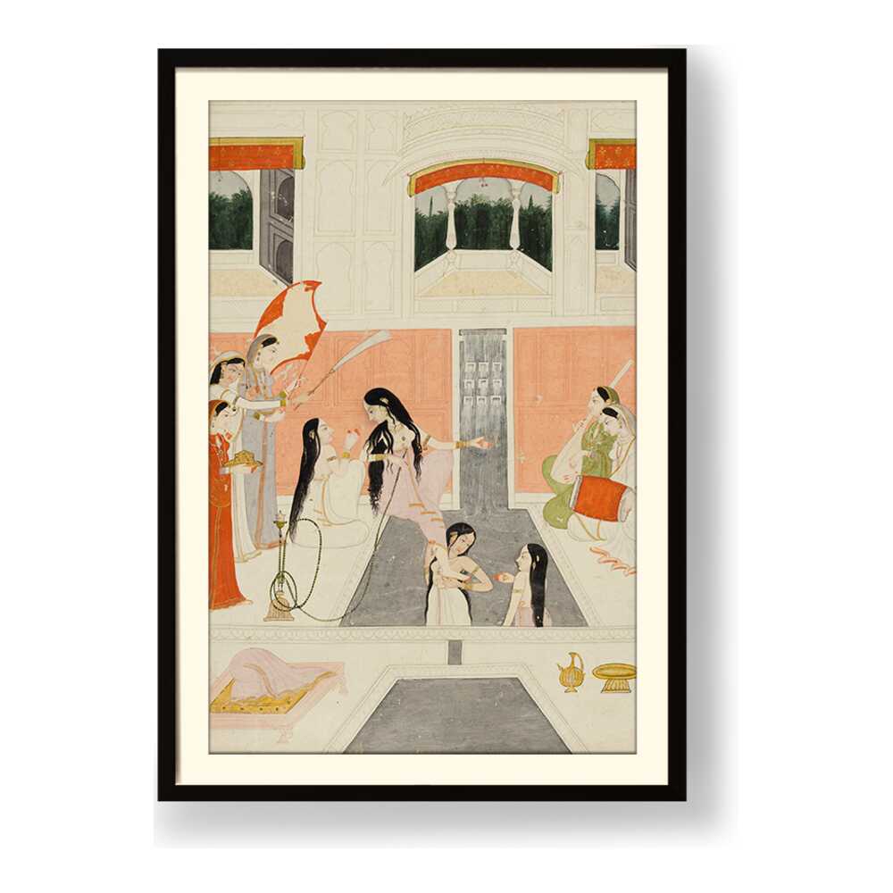 A Lady At Her Toilette - WALL MOUNT FRAME