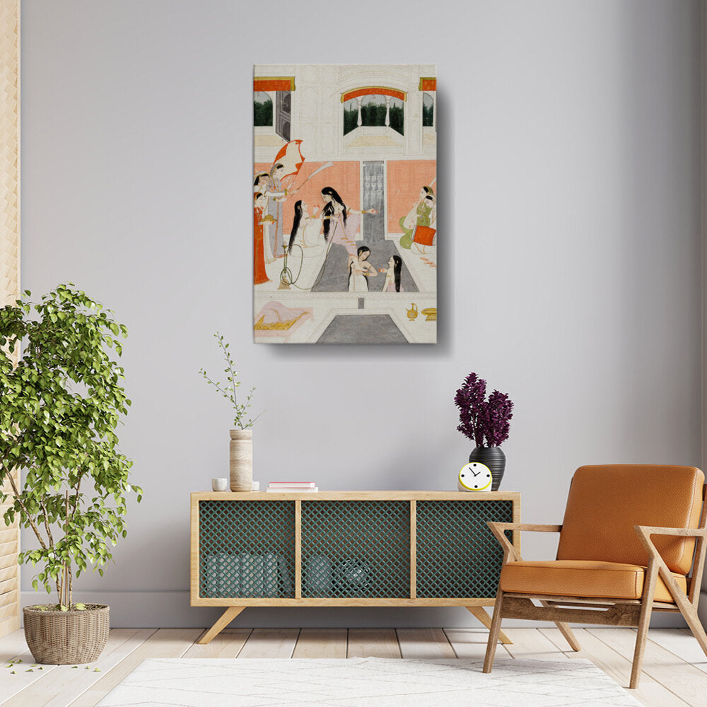 A Lady At Her Toilette