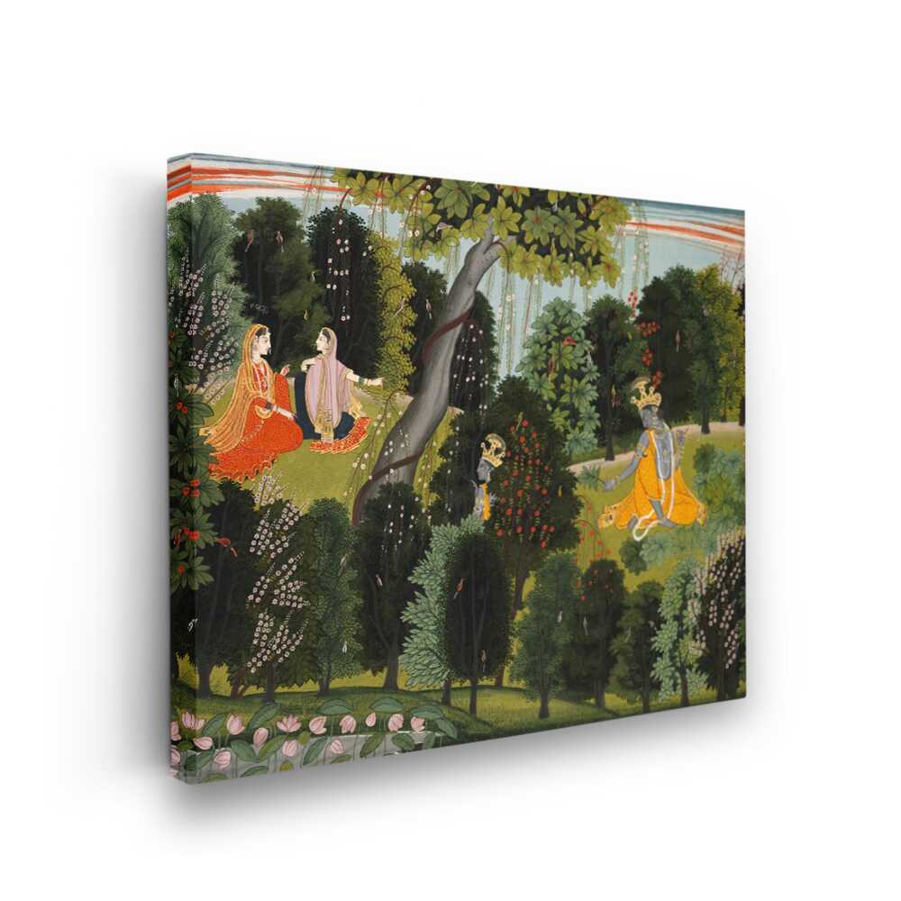 Picasoul - Picasoul Curated - Krishna Waiting For Radha - Wall Decor