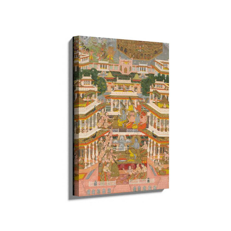 Picasoul - Picasoul Curated - Tiered Court Scene - Wall Decor