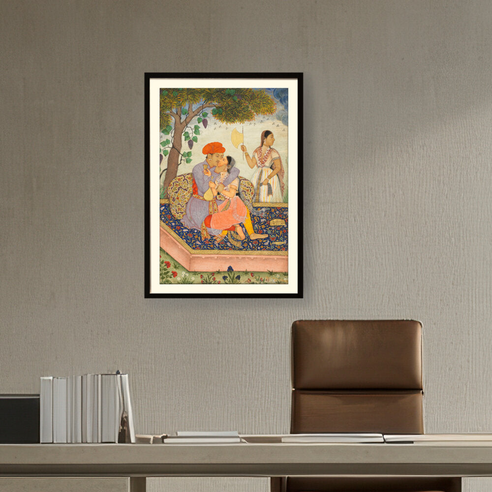 Lovers Embracing - WALL MOUNT FRAME