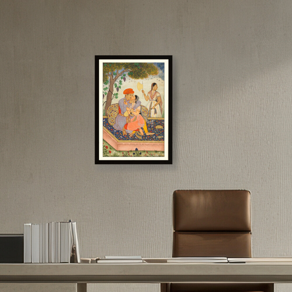 Lovers Embracing - WALL MOUNT FRAME