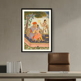 Artist2 - Art - Lovers Embracing - WALL MOUNT FRAME