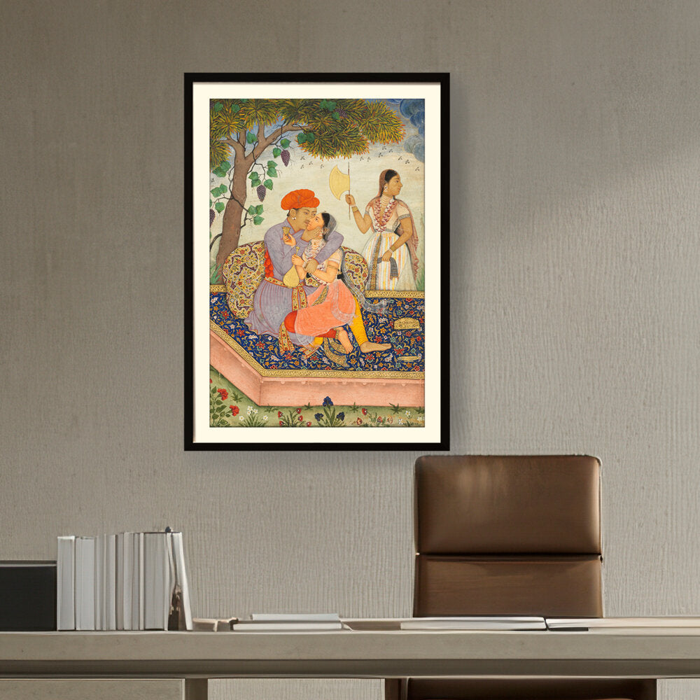 Lovers Embracing - WALL MOUNT FRAME