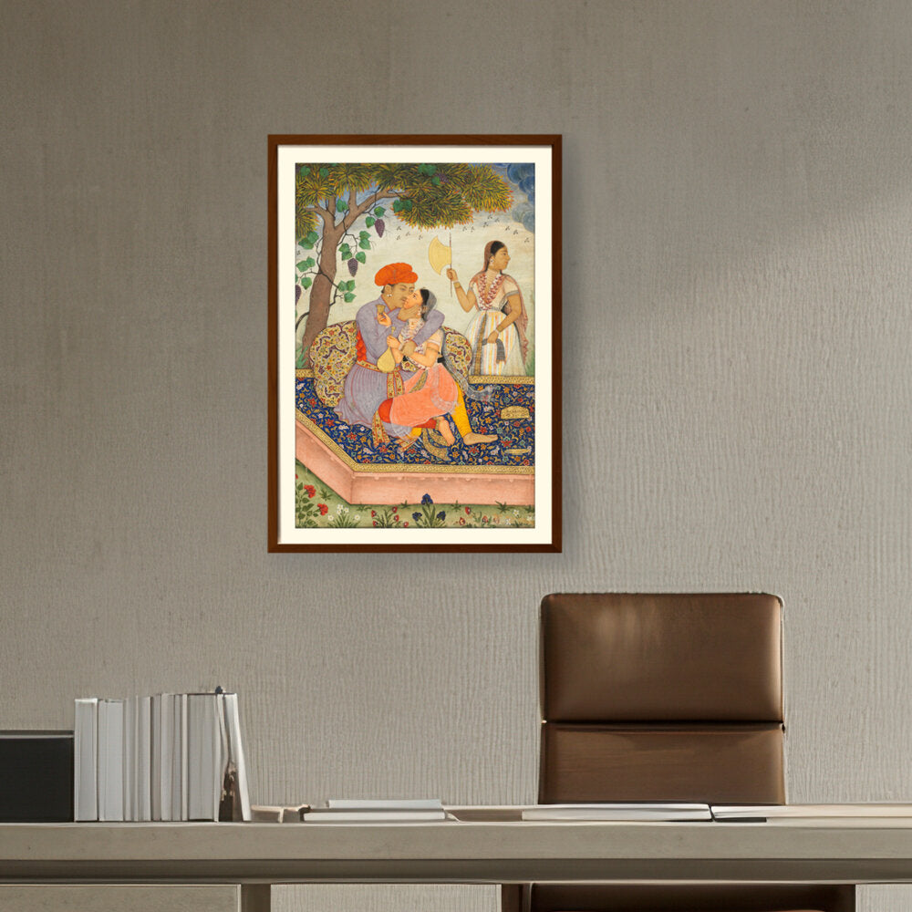Lovers Embracing - WALL MOUNT FRAME