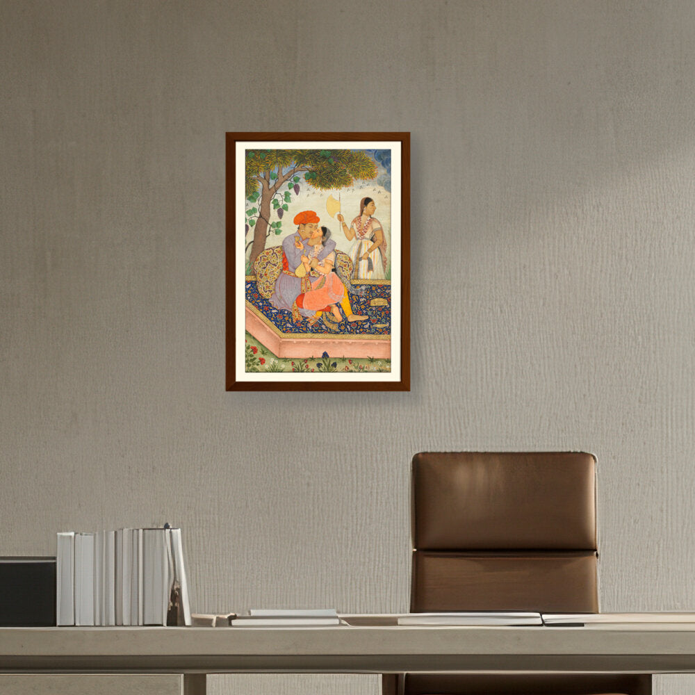 Lovers Embracing - WALL MOUNT FRAME