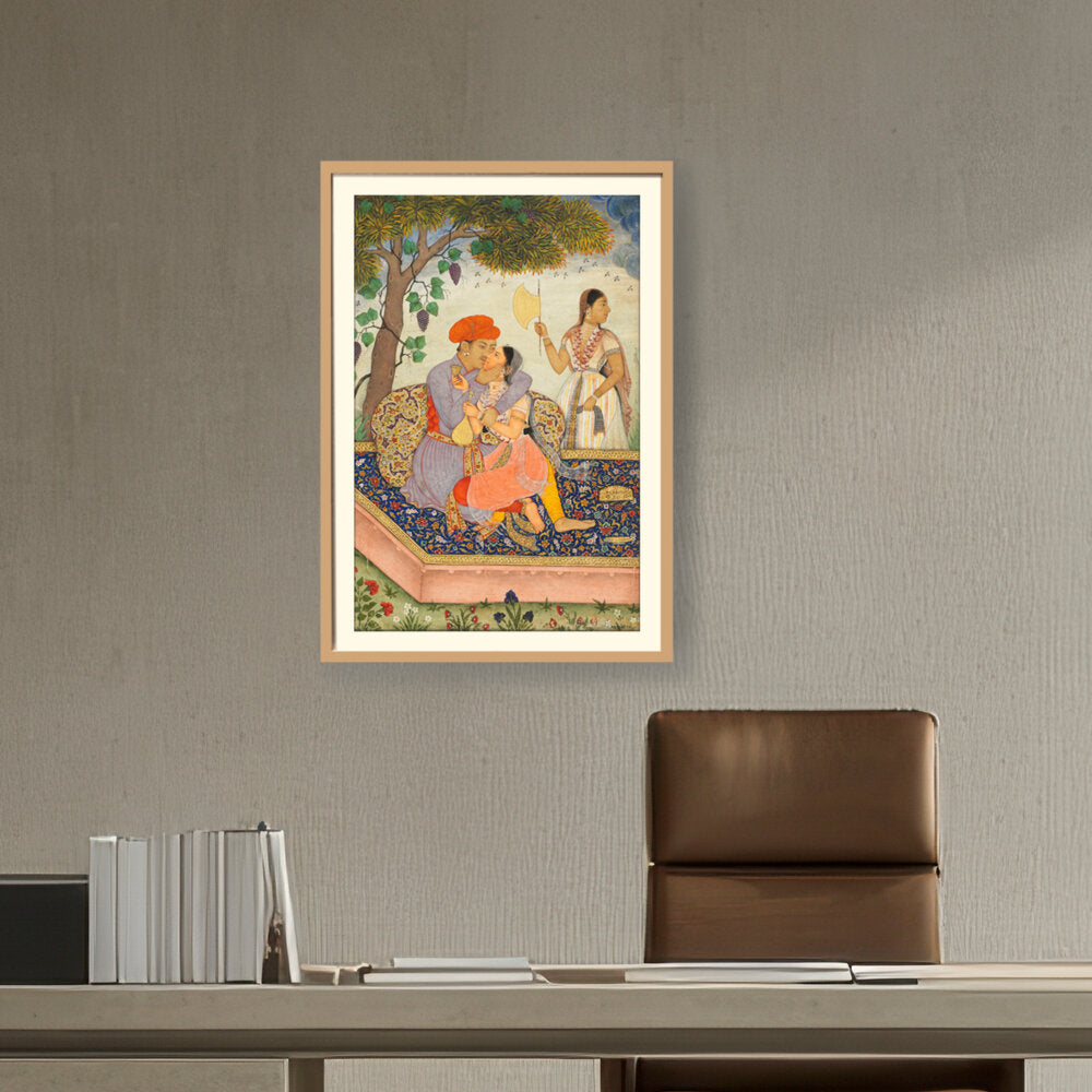 Lovers Embracing - WALL MOUNT FRAME