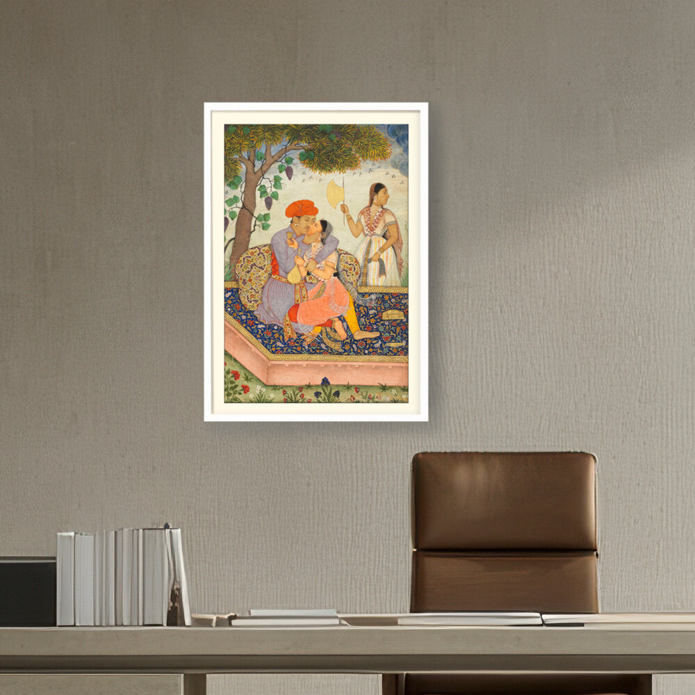 Lovers Embracing - WALL MOUNT FRAME