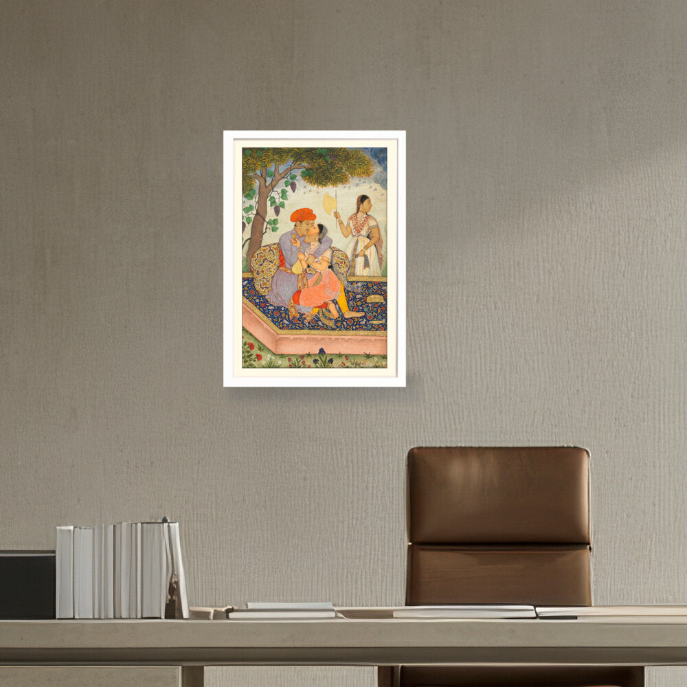 Lovers Embracing - WALL MOUNT FRAME
