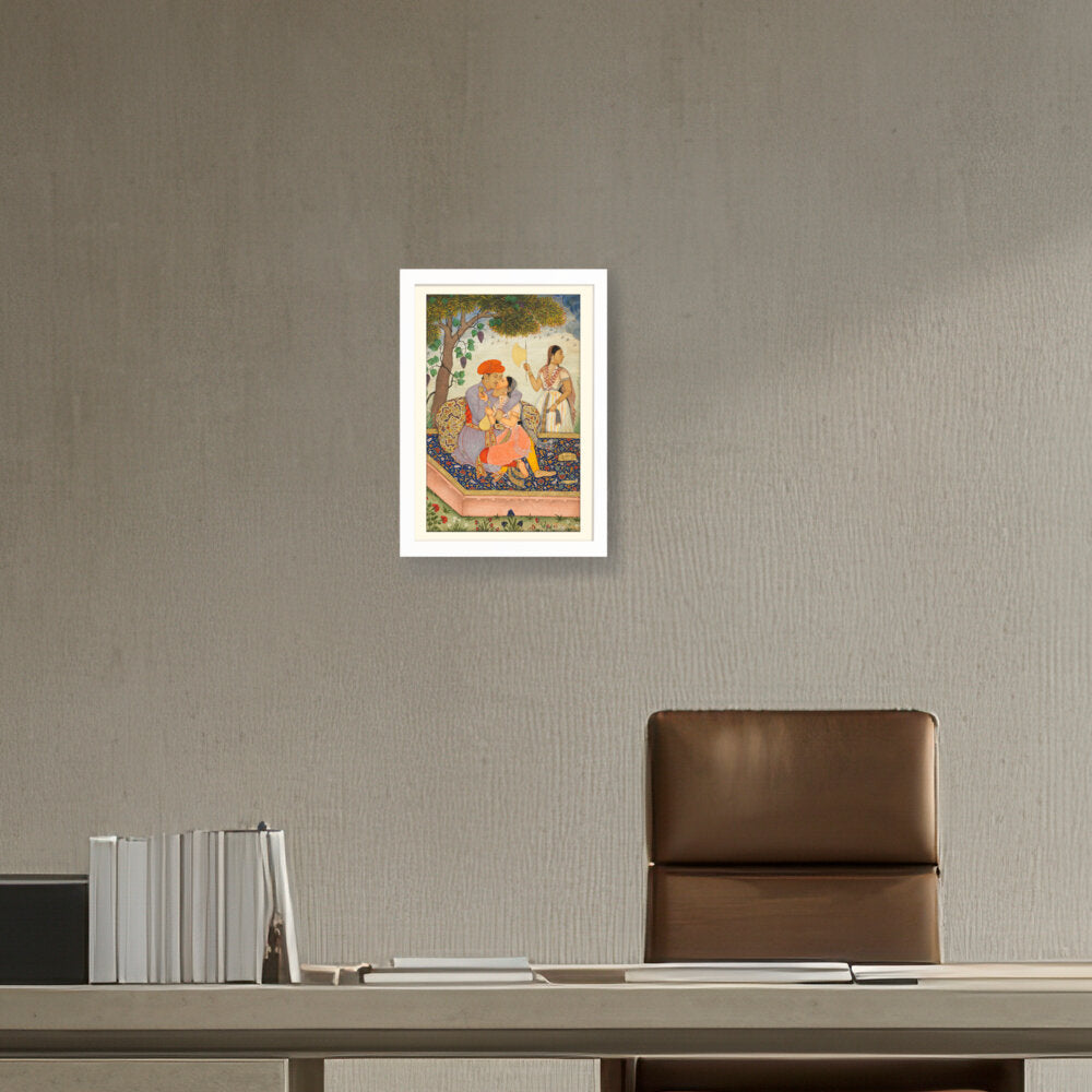 Lovers Embracing - WALL MOUNT FRAME