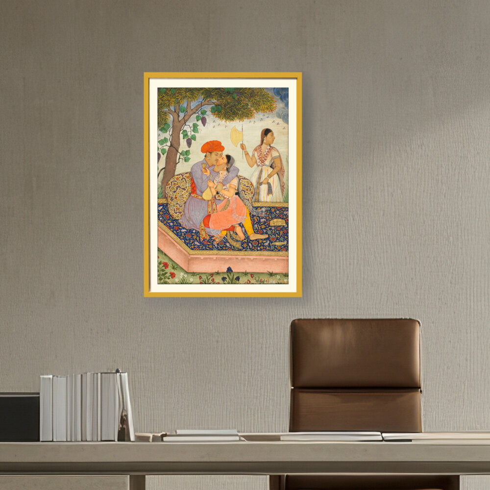 Lovers Embracing - WALL MOUNT FRAME