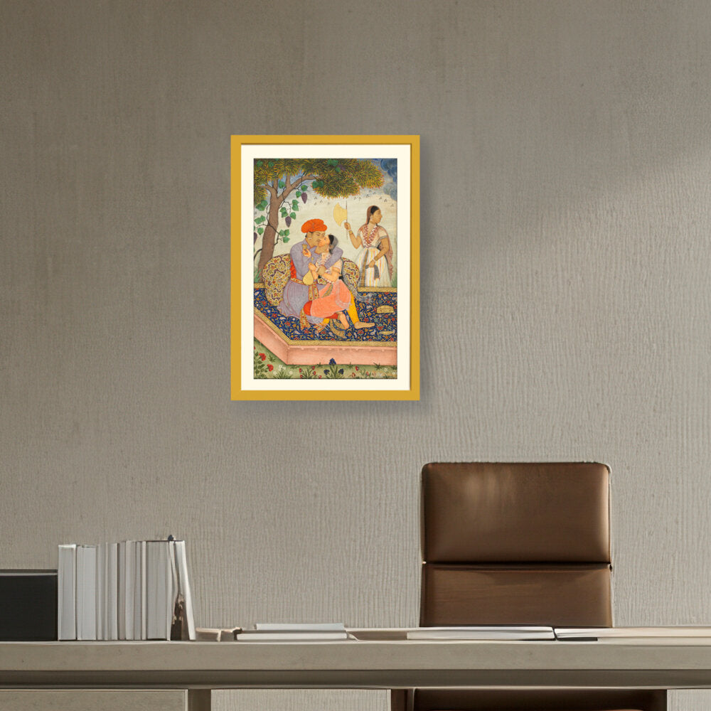 Lovers Embracing - WALL MOUNT FRAME