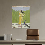 Artist2 - Art - Woman Drying Her Hair - Acrylic Wall Photo