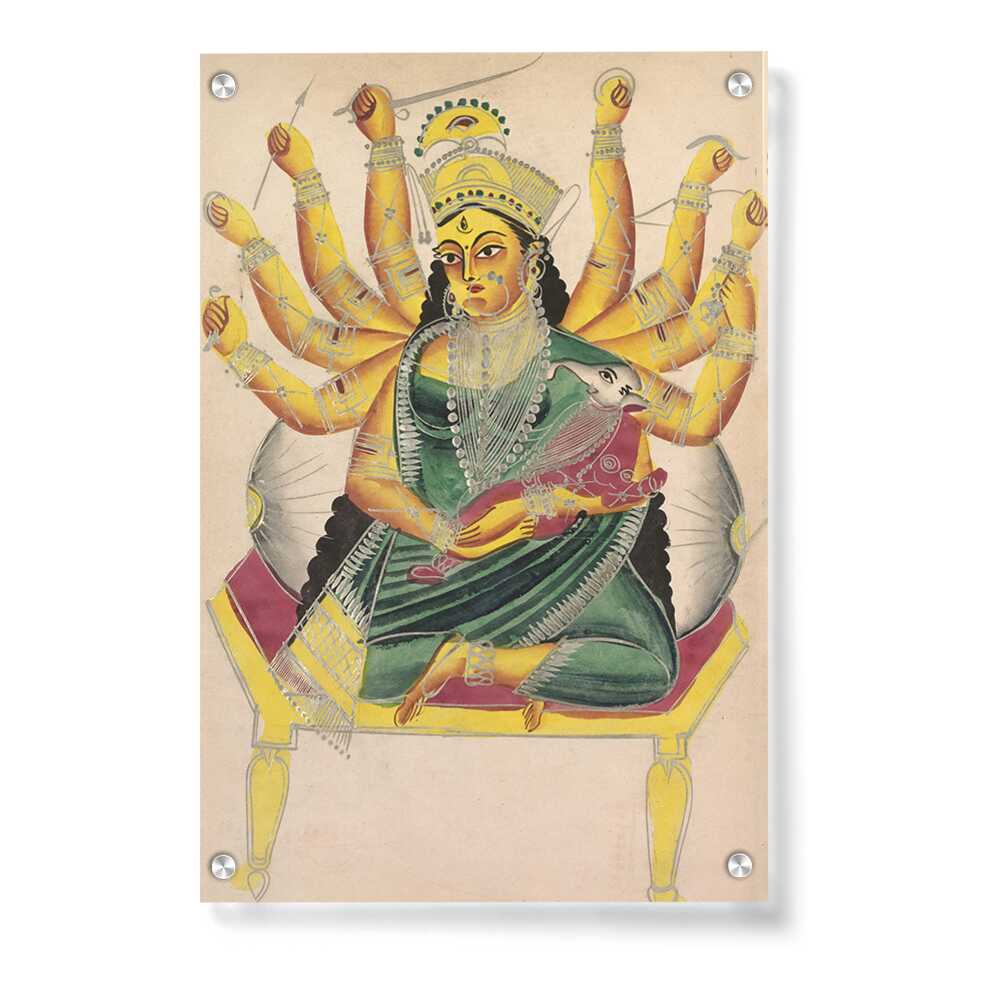 Janani (Mother Of Ganesh) - Acrylic Wall Photo