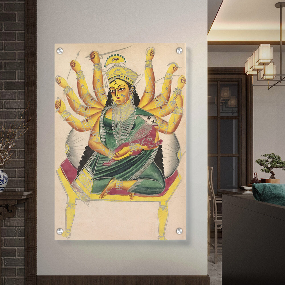 Janani (Mother Of Ganesh) - Acrylic Wall Photo