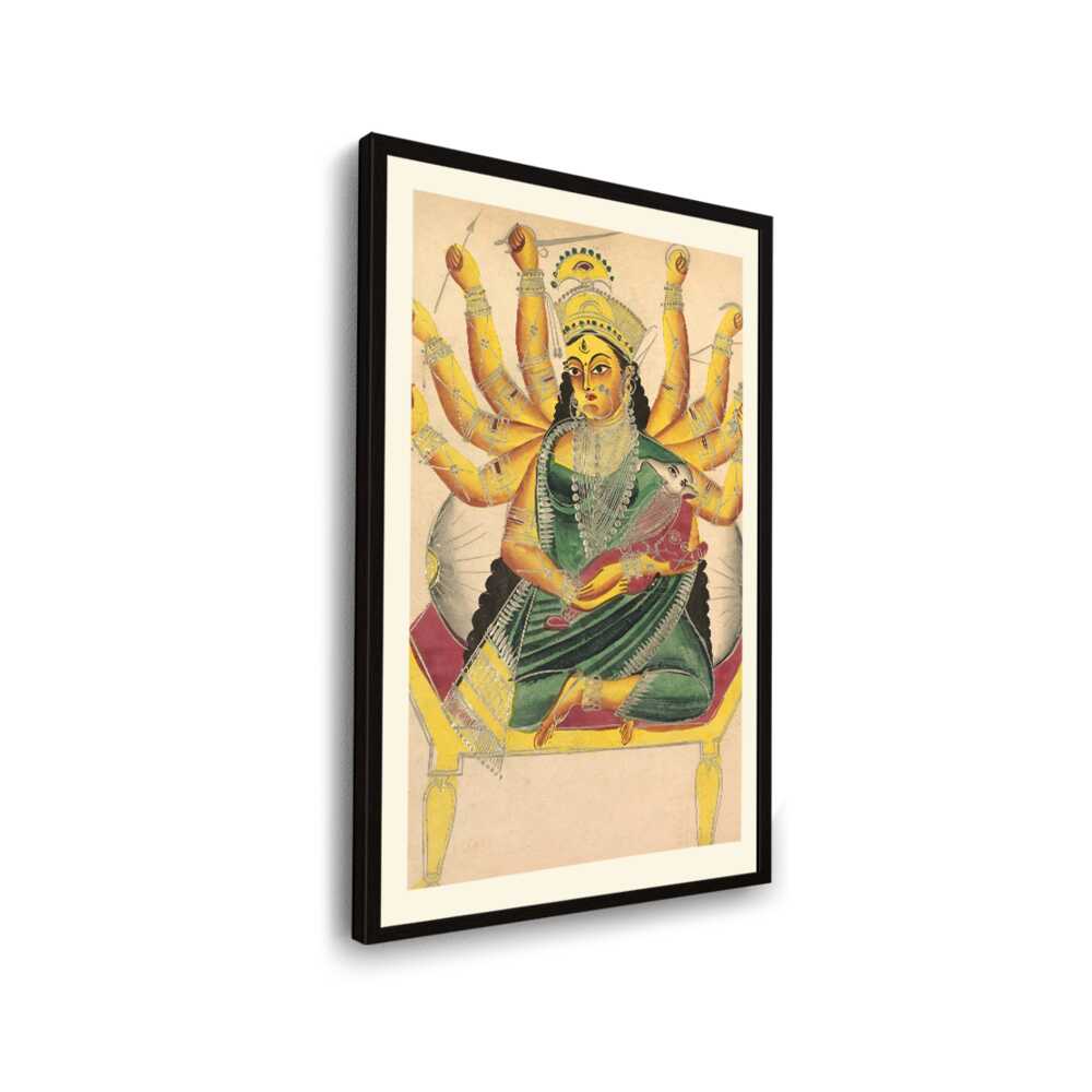 Janani (Mother Of Ganesh) - WALL MOUNT FRAME