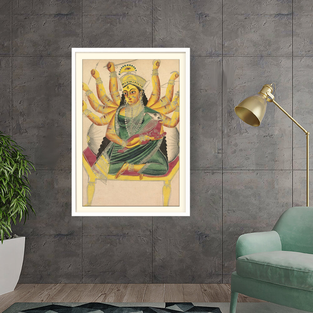 Janani (Mother Of Ganesh) - WALL MOUNT FRAME