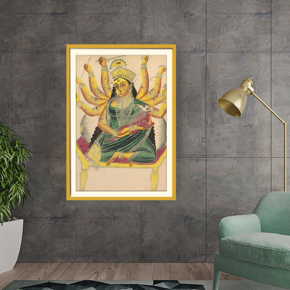 Janani (Mother Of Ganesh) - WALL MOUNT FRAME