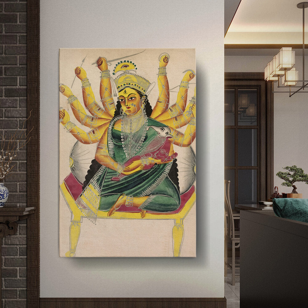 Janani (Mother Of Ganesh) - Wall Canvas
