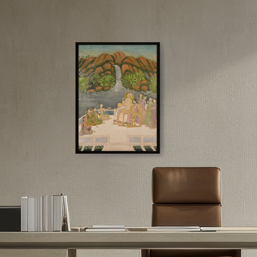 Sardar Singh, The Son Of Savan - Framed Canvas