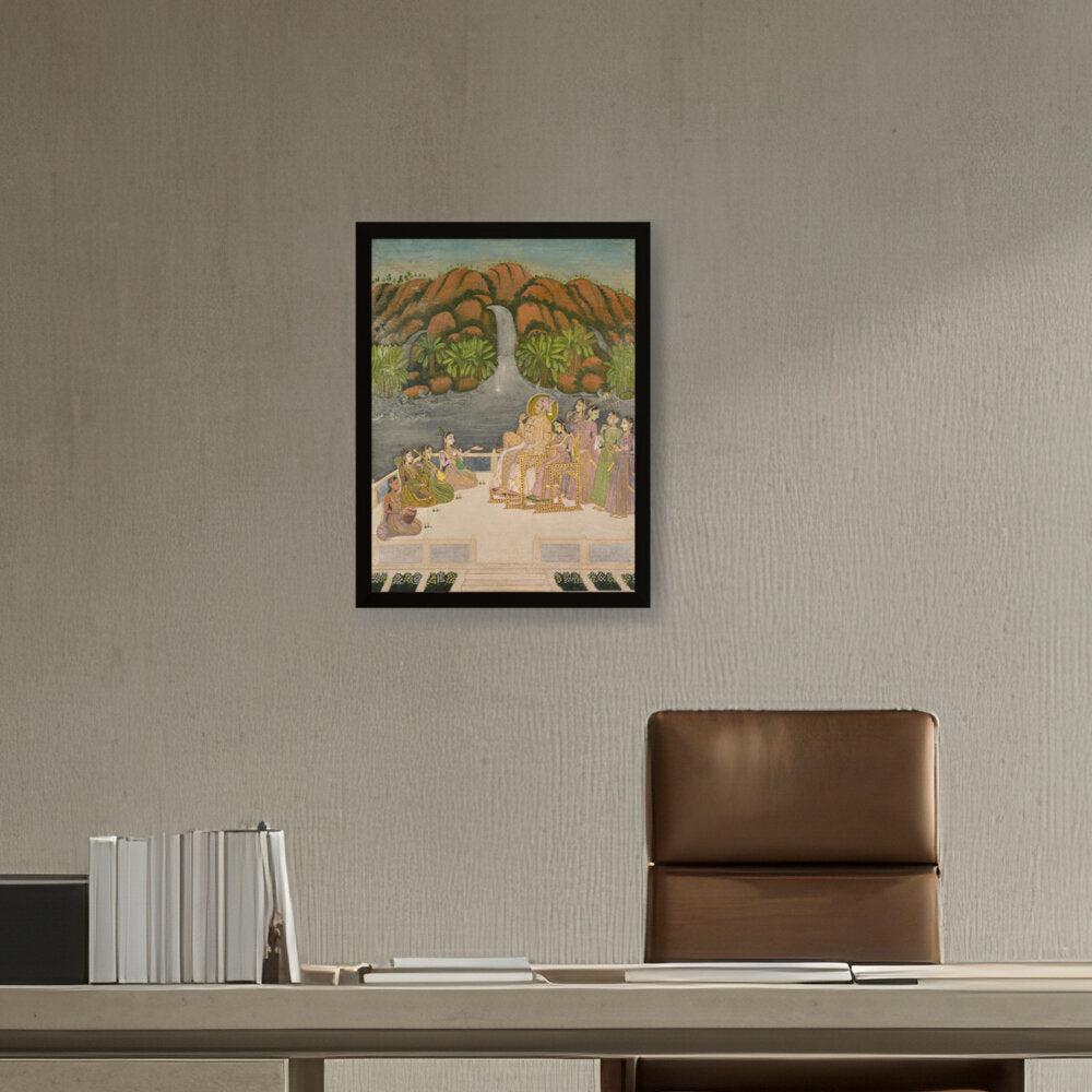 Sardar Singh, The Son Of Savan - Framed Canvas