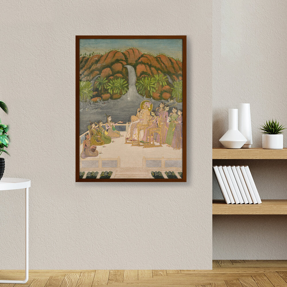 Sardar Singh, The Son Of Savan - Framed Canvas