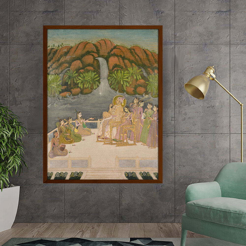 Sardar Singh, The Son Of Savan - Framed Canvas