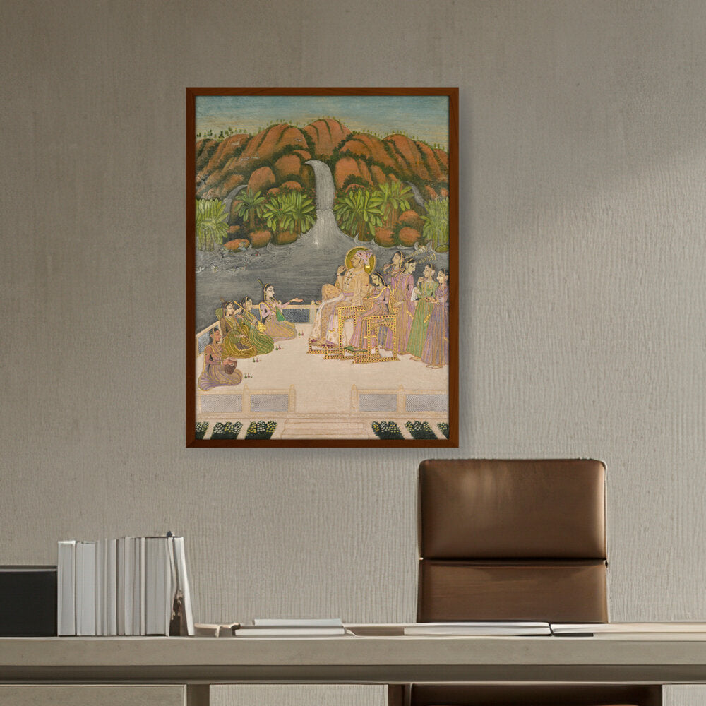 Sardar Singh, The Son Of Savan - Framed Canvas