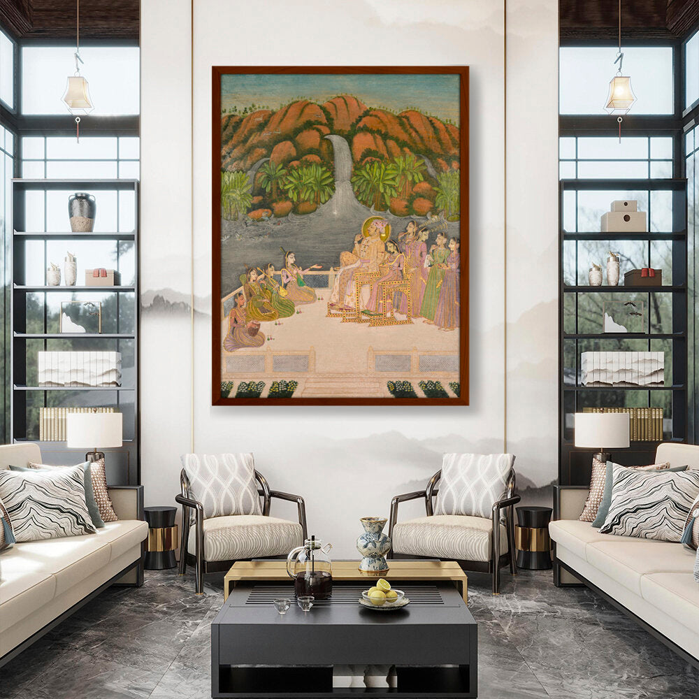 Sardar Singh, The Son Of Savan - Framed Canvas