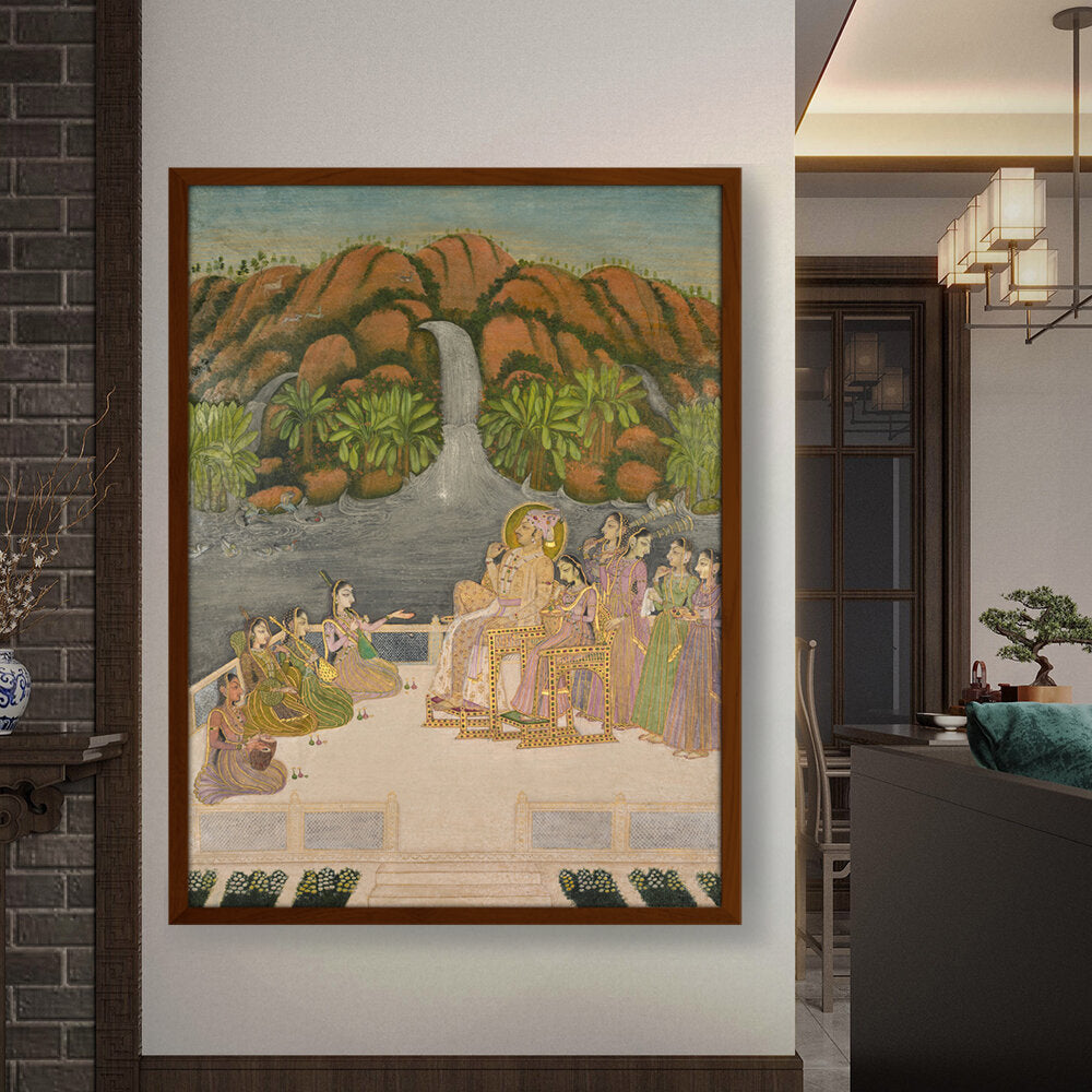 Sardar Singh, The Son Of Savan - Framed Canvas