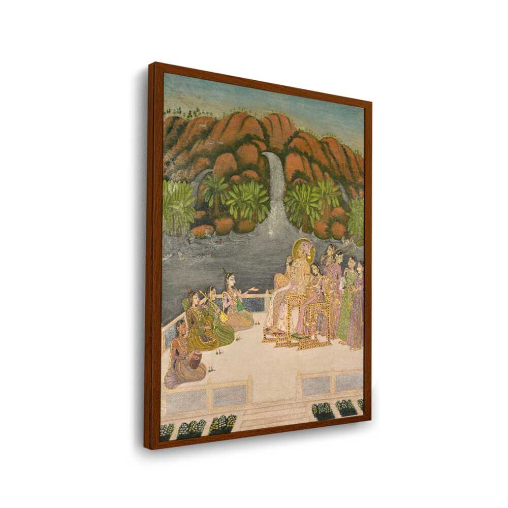 Sardar Singh, The Son Of Savan - Framed Canvas