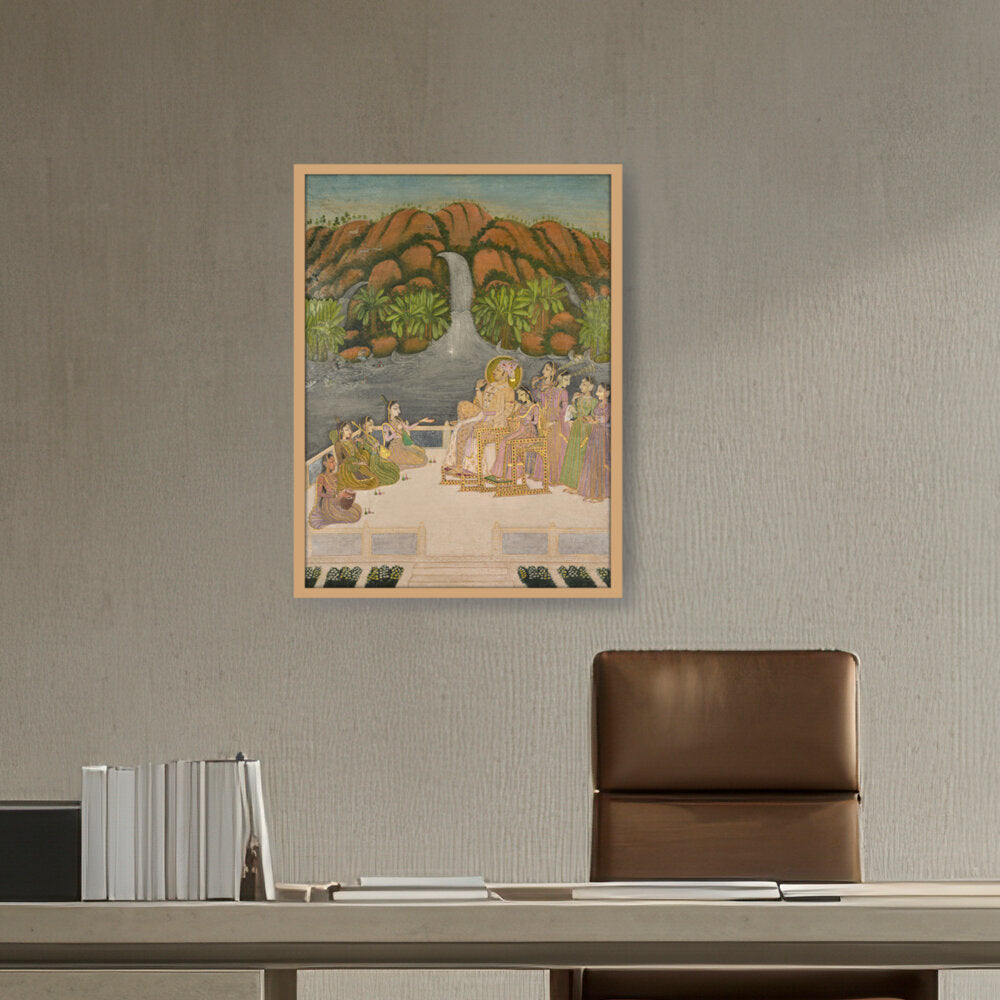 Sardar Singh, The Son Of Savan - Framed Canvas