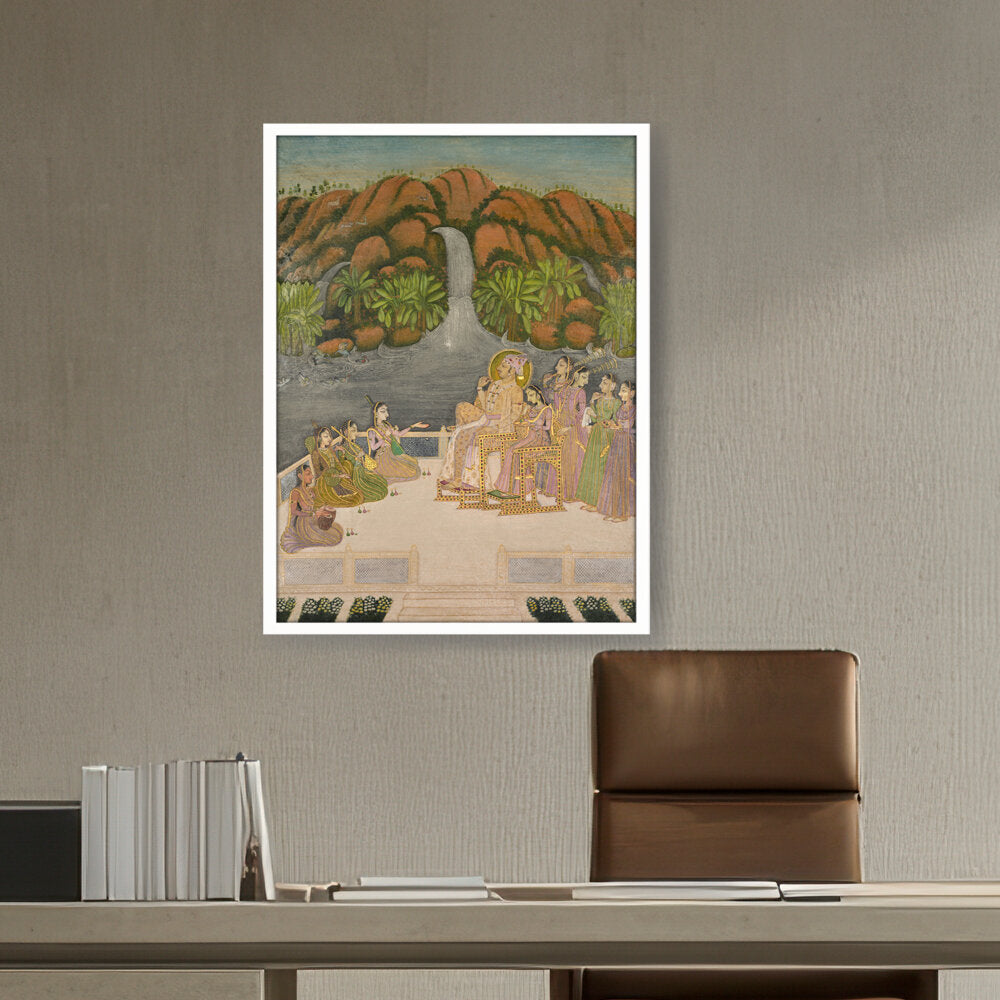 Sardar Singh, The Son Of Savan - Framed Canvas