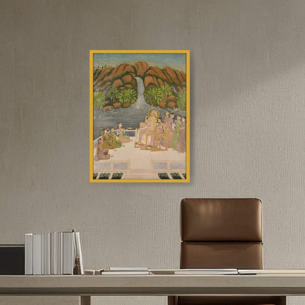 Sardar Singh, The Son Of Savan - Framed Canvas