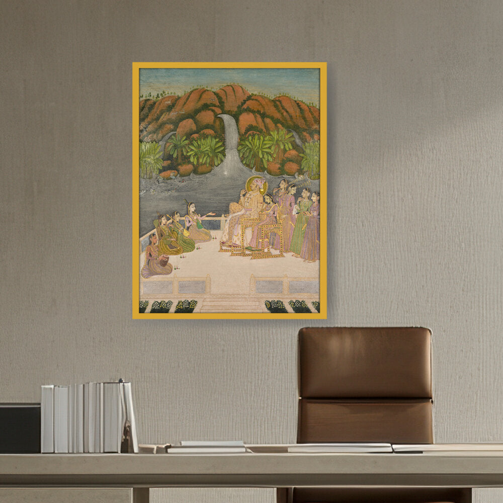 Sardar Singh, The Son Of Savan - Framed Canvas