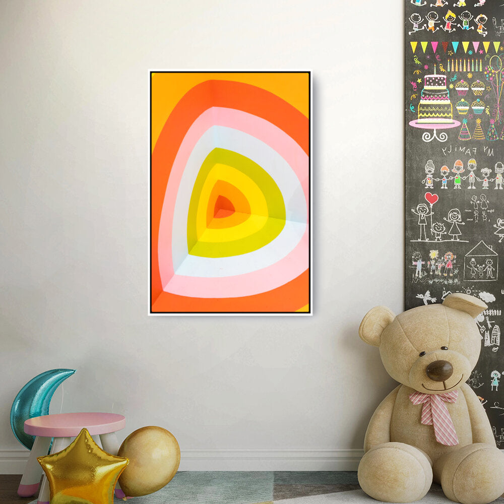 Multi Color Wall Art - FLOATING FRAME