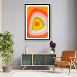 Multi Color Wall Art - WALL MOUNT FRAME