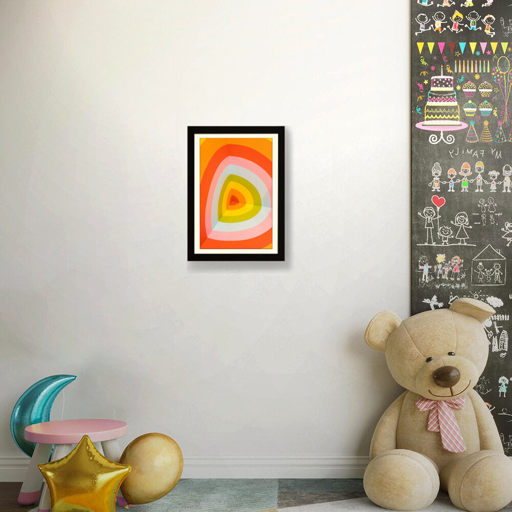 Multi Color Wall Art - WALL MOUNT FRAME