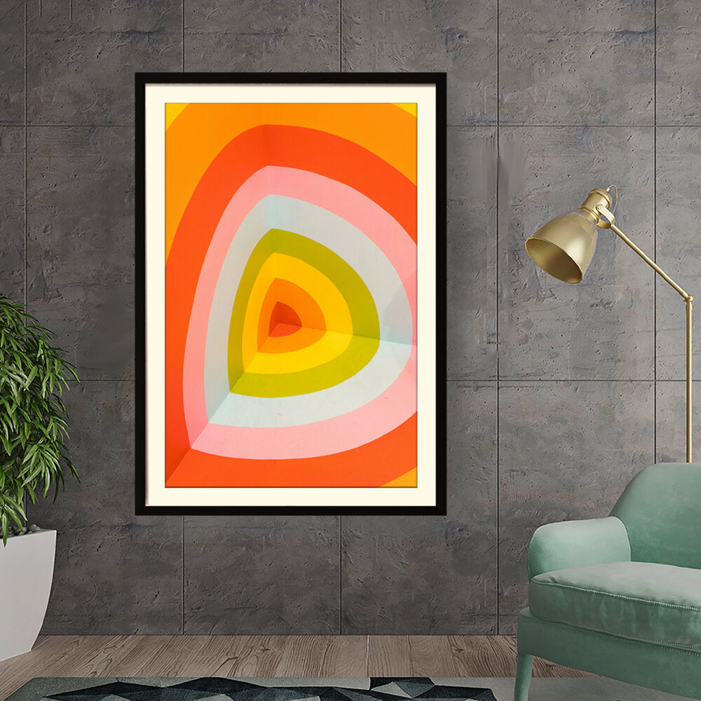 Multi Color Wall Art - WALL MOUNT FRAME
