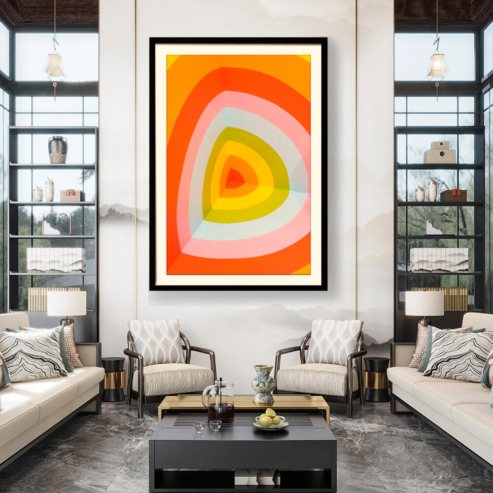 Multi Color Wall Art - WALL MOUNT FRAME