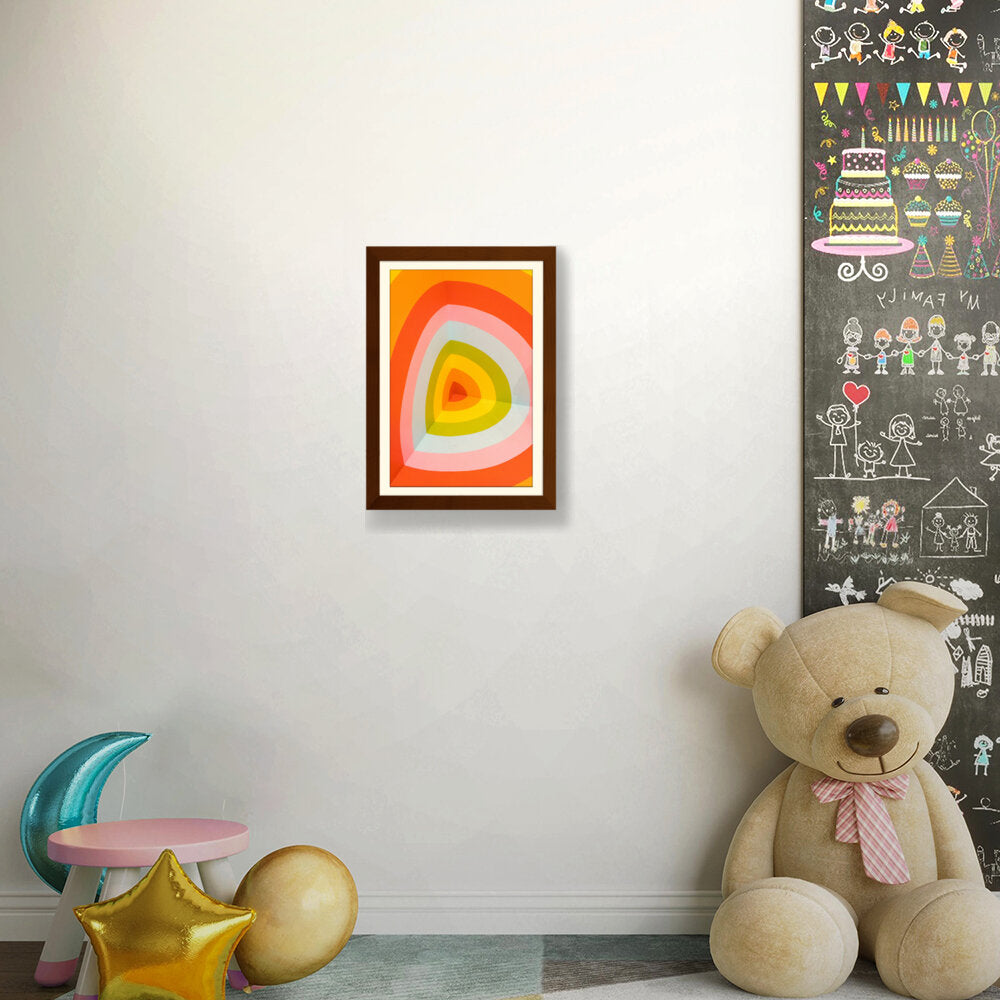 Multi Color Wall Art - WALL MOUNT FRAME